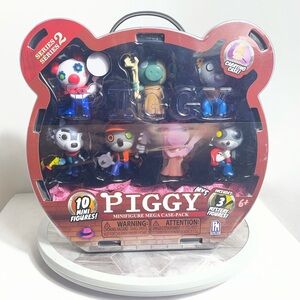 Roblox Piggy Mini Figure Mega Case Pack Series 2 Carrying Case 10 Figures